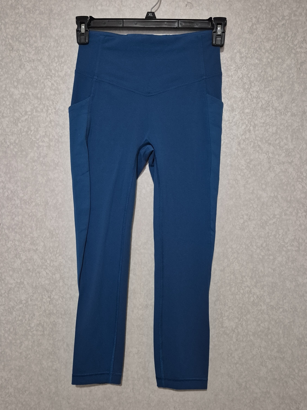 lululemon athletica Teal Leggings with Side Pockets-Size:6